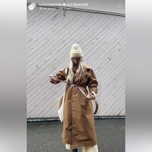 Boheme x Fairechild rain jacket